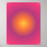 Sagittarius Aura Gradient Zodiac, Jaune Violet
