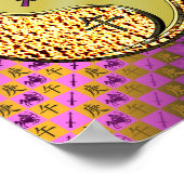 Poster Sagittarius & Cheval Métal (Coin)