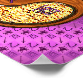 Poster Sagittarius et coq de bois (Coin)