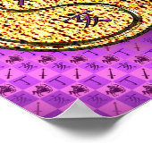 Poster Sagittarius & Fire Boar (Coin)