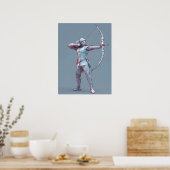 Poster Sagittarius signe zodiaque (Cuisine)