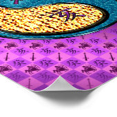 Poster Sagittarius & Water Boar (Coin)