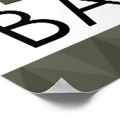 Poster Sagrada Familia Barcelona Skyline (Coin)