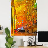 Poster Sagrada Familia. Intérieur. Vue 13. (Bureau à domicile)