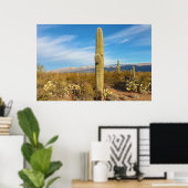 Poster Saguaro (Bureau à domicile)