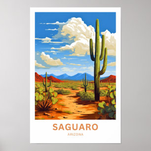 Poster Saguaro Arizona Imprimer Voyage