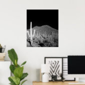 Poster Saguaro Cactus (Bureau à domicile)