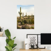 Poster Saguaro Cactus, Arizona, USA (Bureau à domicile)
