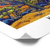 Poster "Saguaro près des ruines de Romero" (Coin)