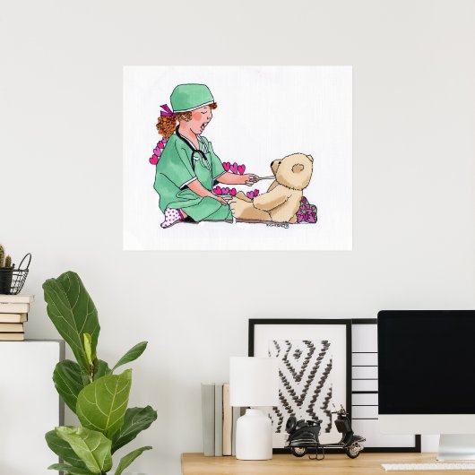 Poster Sah Aaah ! (Bureau à domicile)