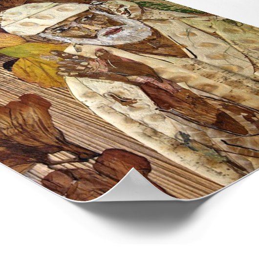 POSTER SAI BABA (Coin)