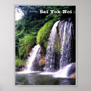 Poster Sai Yok Noi - Cascades - Thaïlande -