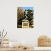 Poster Saigo Takamori (Le Dernier Samurai) & Statue du Ch (Cuisine)