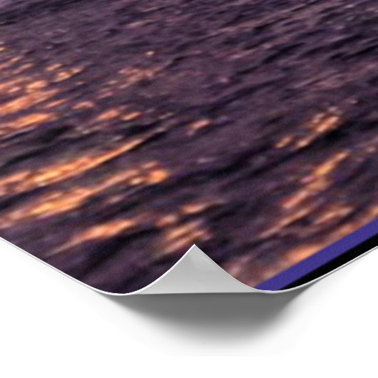 Poster Saïgon la nuit (Coin)