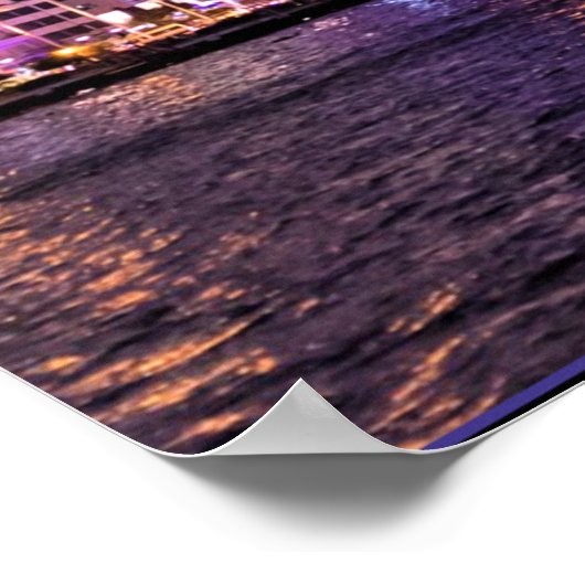 Poster Saïgon la nuit (Coin)