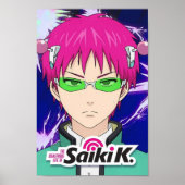 POSTER SAIKI K ANIME (Devant)