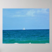 Poster Sailboat, fort Lauderdale, Floride (Devant)