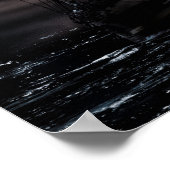 Poster Sailboat in the storm (Coin)