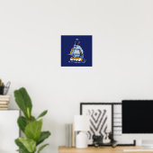 Poster Sailboat poster, customizable (Bureau à domicile)