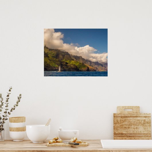 Poster Sailing The Coastline (Cuisine)