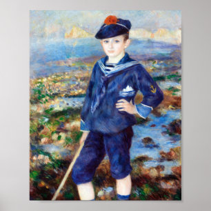 Poster Sailor Boy par Pierre-Auguste Renoir