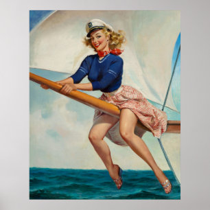 Poster Sailor Spirit Pin Up