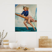 Poster Sailor Spirit Pin Up (Cuisine)