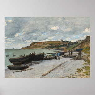 Poster Saint-Adresse, 1867 Claude Monet Fine Art