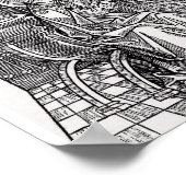 Poster Saint Ambrose de Milan (Coin)