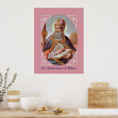 Poster Saint-Ambrose de Milan (BEN 001) (Cuisine)