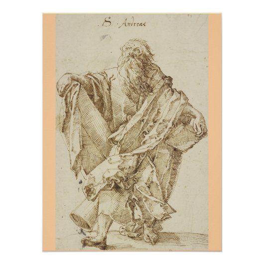 Poster Saint André l'Apôtre et Patron de l'Ecosse (Devant)
