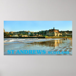 Poster Saint Andrews Ecosse