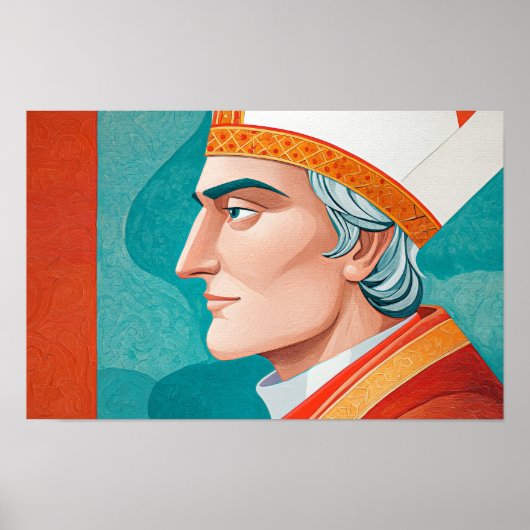 Poster Saint Ansgar : Apôtre du Nord (Devant)