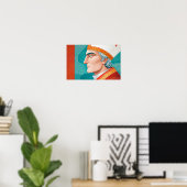 Poster Saint Ansgar : Apôtre du Nord (Bureau à domicile)