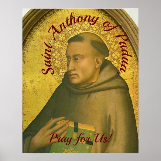 Poster Saint Anthony (Devant)