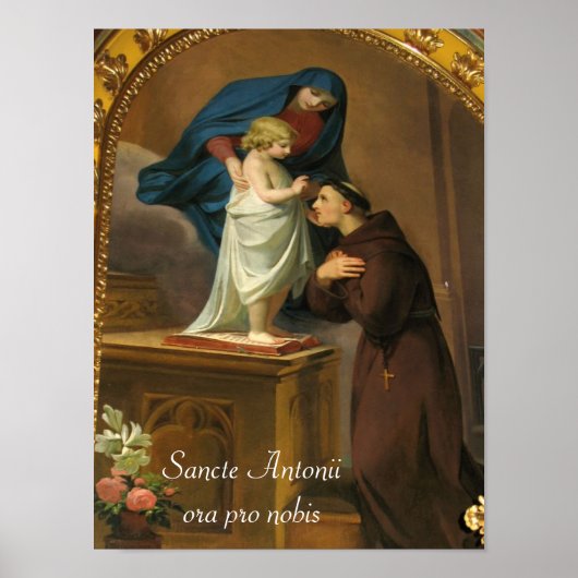 Poster Saint Anthony, Poster de Sant'Antonio (Devant)