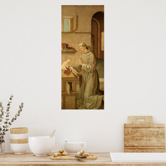 Poster Saint Antoine de Padoue (Cuisine)