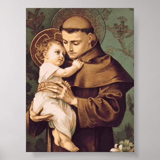 Poster Saint Antoine de Padoue (Devant)