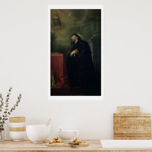 Poster Saint Augustin, 1663 (Cuisine)