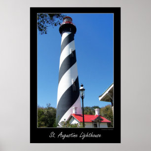 Poster Saint Augustin Florida Lighthouse