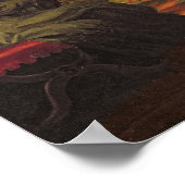 Poster Saint Augustin ordonnée comme évêque (Coin)