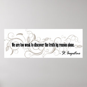 Poster Saint Augustine