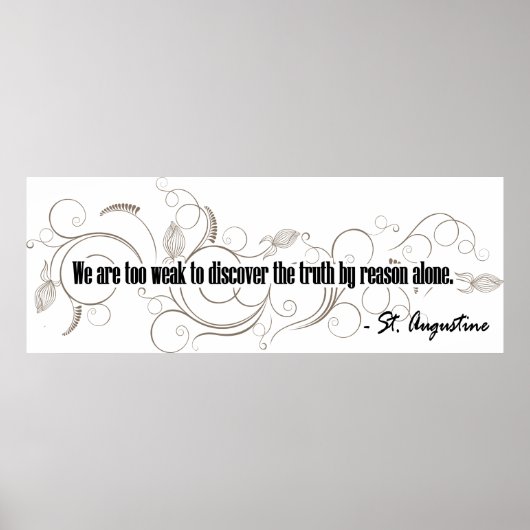 Poster Saint Augustine (Devant)