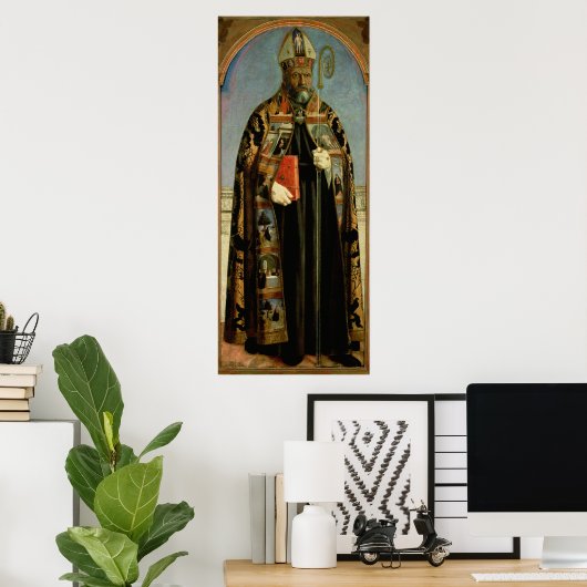 Poster Saint Augustine (Bureau à domicile)