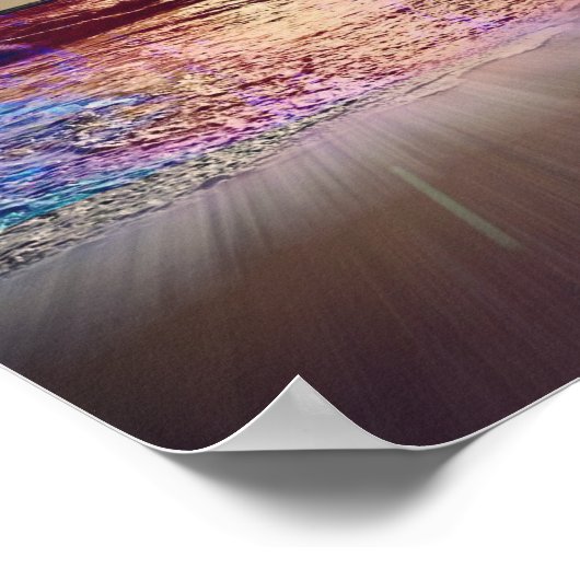 Poster Saint Augustine Sunset Beach (Coin)