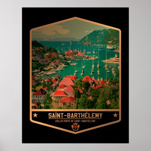 Poster Saint Barthélemy (Devant)