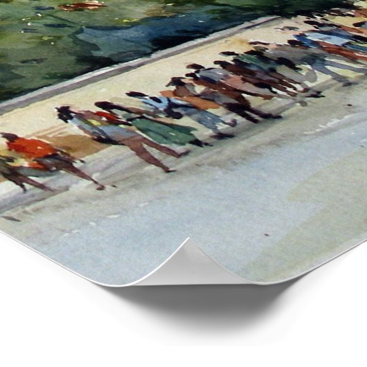 Poster Saint Basil - Moscou (Coin)