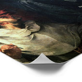 Poster Saint Basile dicte sa doctrine (Coin)