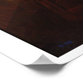 Poster Saint Benoît Bénédiction Saint Maur (Coin)