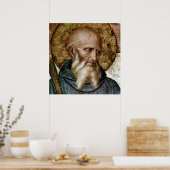 Poster Saint Benoît de Nursia (Cuisine)